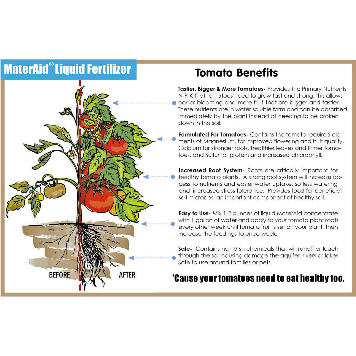 MaterAid Super Tomato Plant Food, view 2