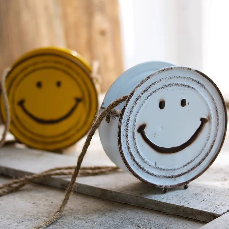 Happy Face Hanging Planter, view 5