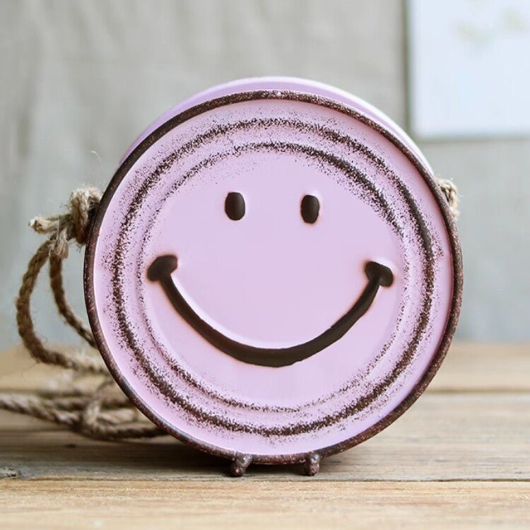 Happy Face Hanging Planter, view 9