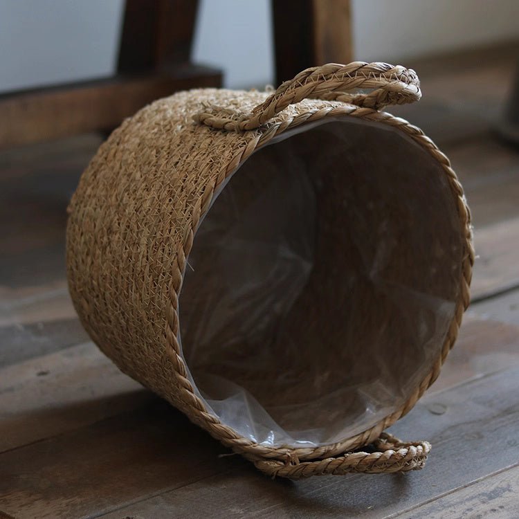 Handwoven Seagrass Basket for Plants, view 5