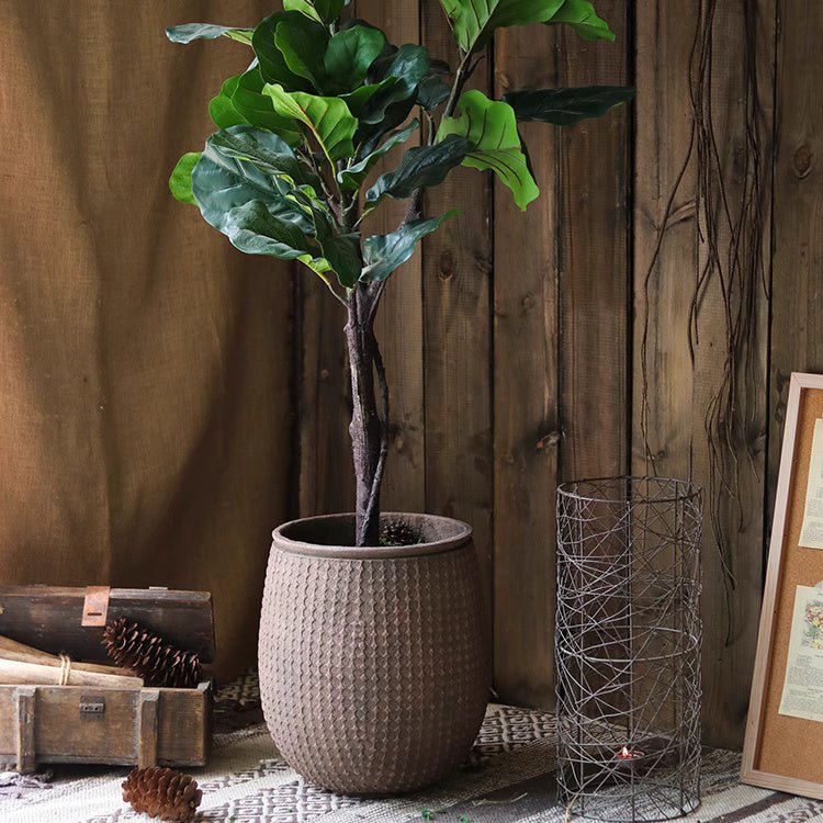 StoneNest Textured Planter, view 7