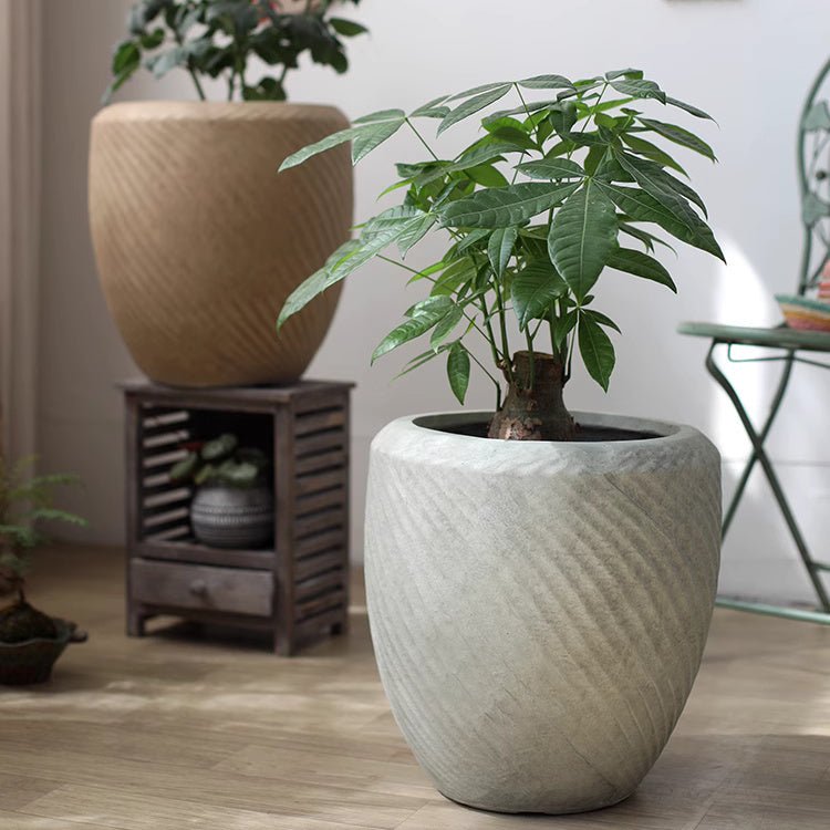 Comtemporary Swirl Planter