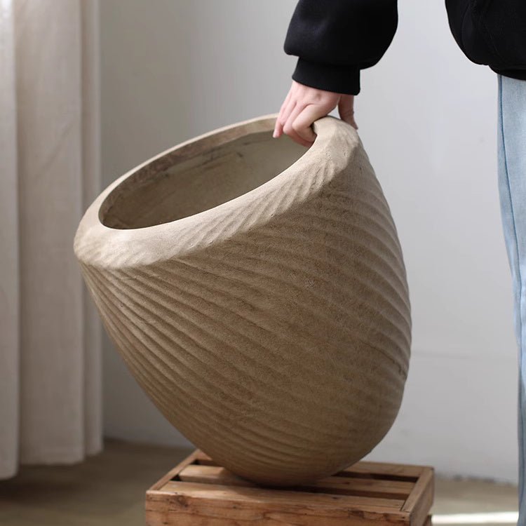 Comtemporary Swirl Planter, view 3