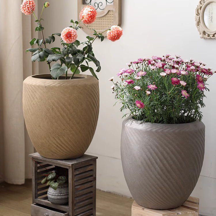 Comtemporary Swirl Planter, view 5