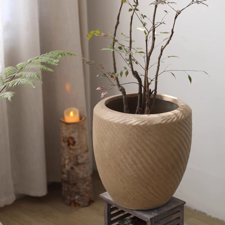 Comtemporary Swirl Planter, view 7