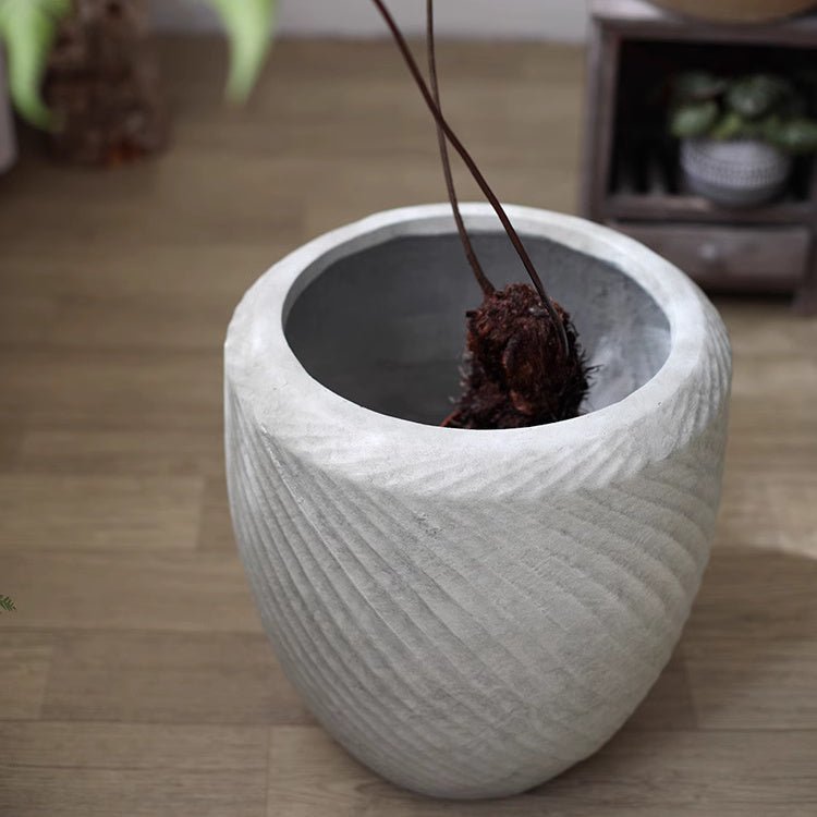 Comtemporary Swirl Planter, view 8