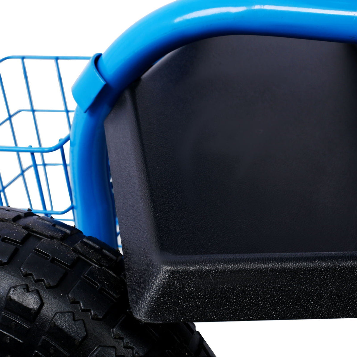 Rolling Garden Scooter Cart with 360° Swivel Seat and Tool Tray - Multiple Colors, view 9