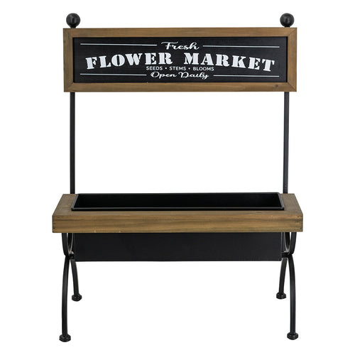 19x11x24" Rustic Planter, view 2