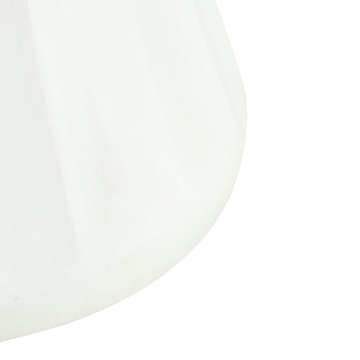 Outdoor Round Concrete Antique White Side Table, view 3