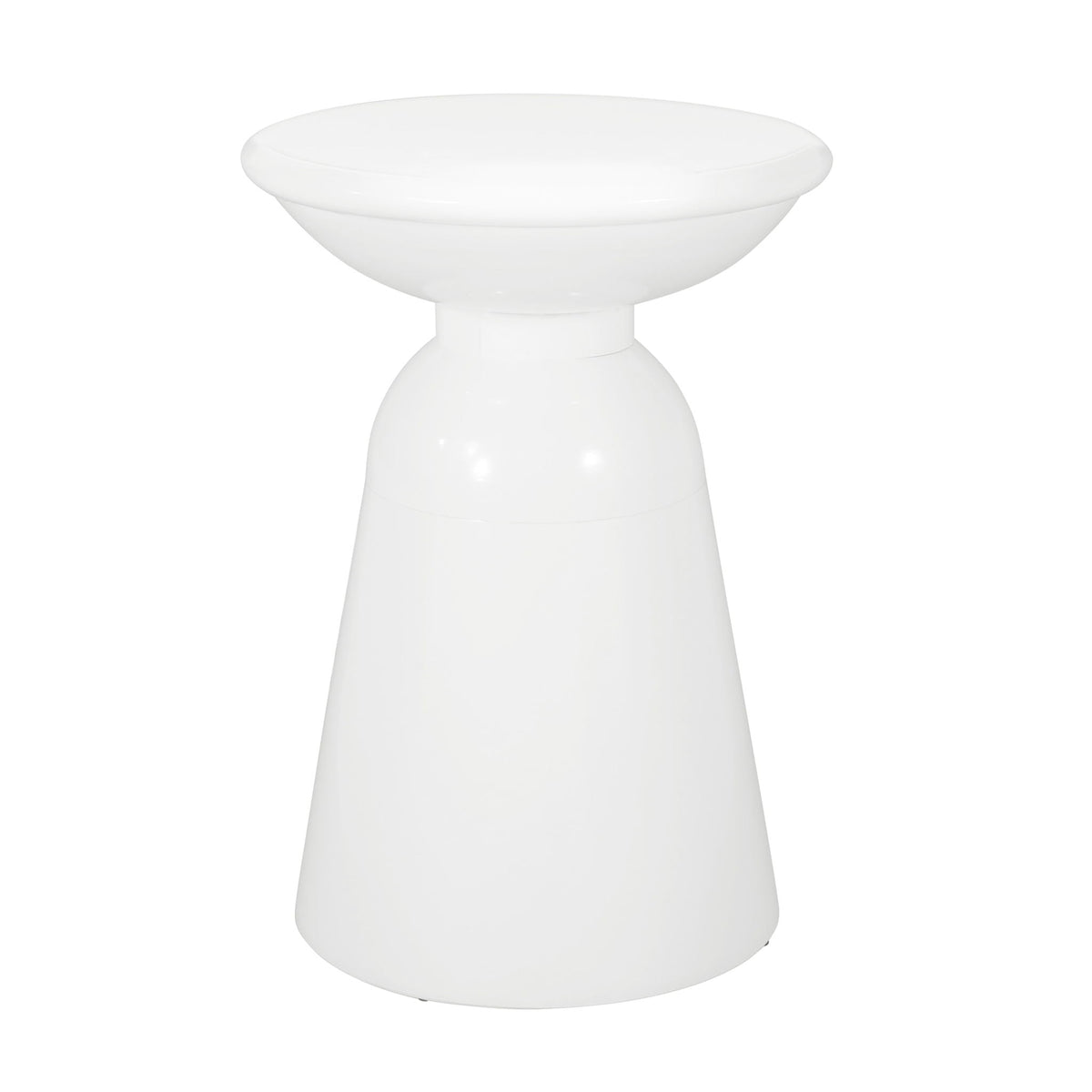 Serenita Outdoor Side Tables With Flared Design (Set of 2)