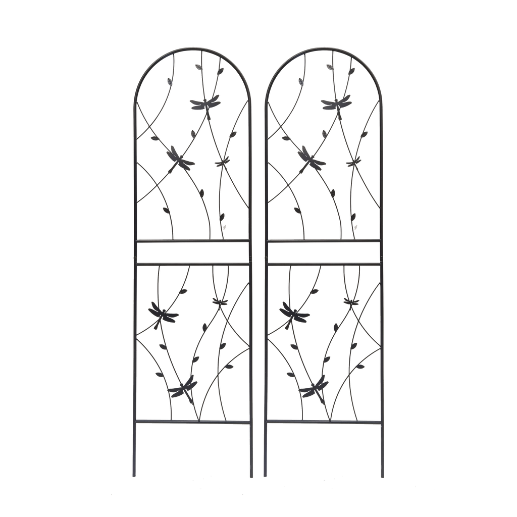 4 Pack Metal Garden Trellis for Climbing Plants, view 4