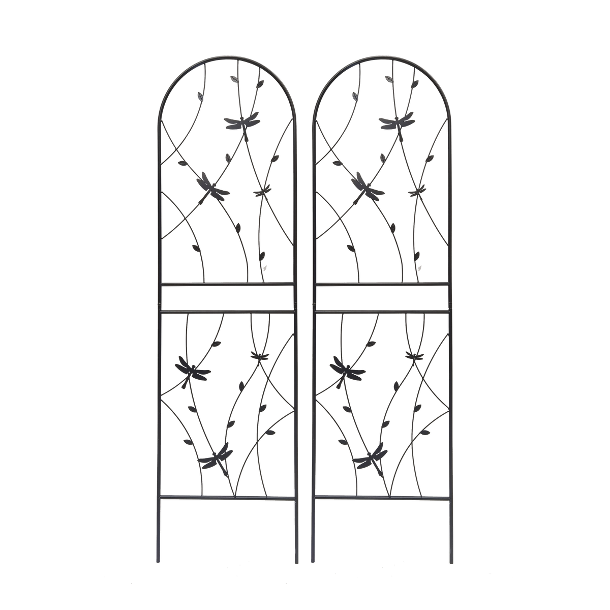 4 Pack Metal Garden Trellis for Climbing Plants