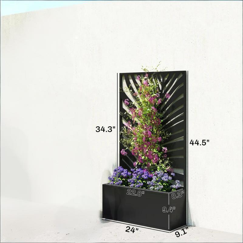 Freestanding Plant Bed, Wall Mounted Flower Bed, Raised Garden Bed, view 8