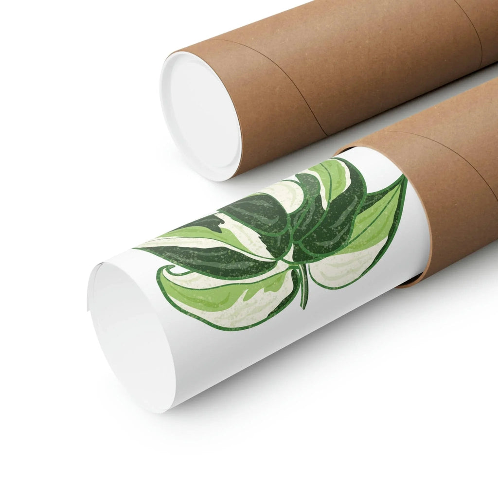 Philodendron Cream Splash Botanical Print – Unframed Wall Art, view 11