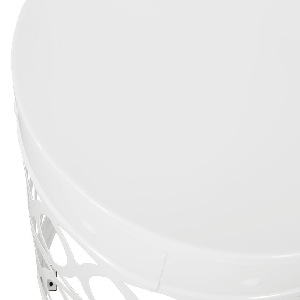 Outdoor Metal Side Table Set of 2