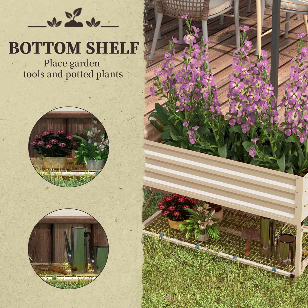 Outsunny Raised Garden Bed, view 4