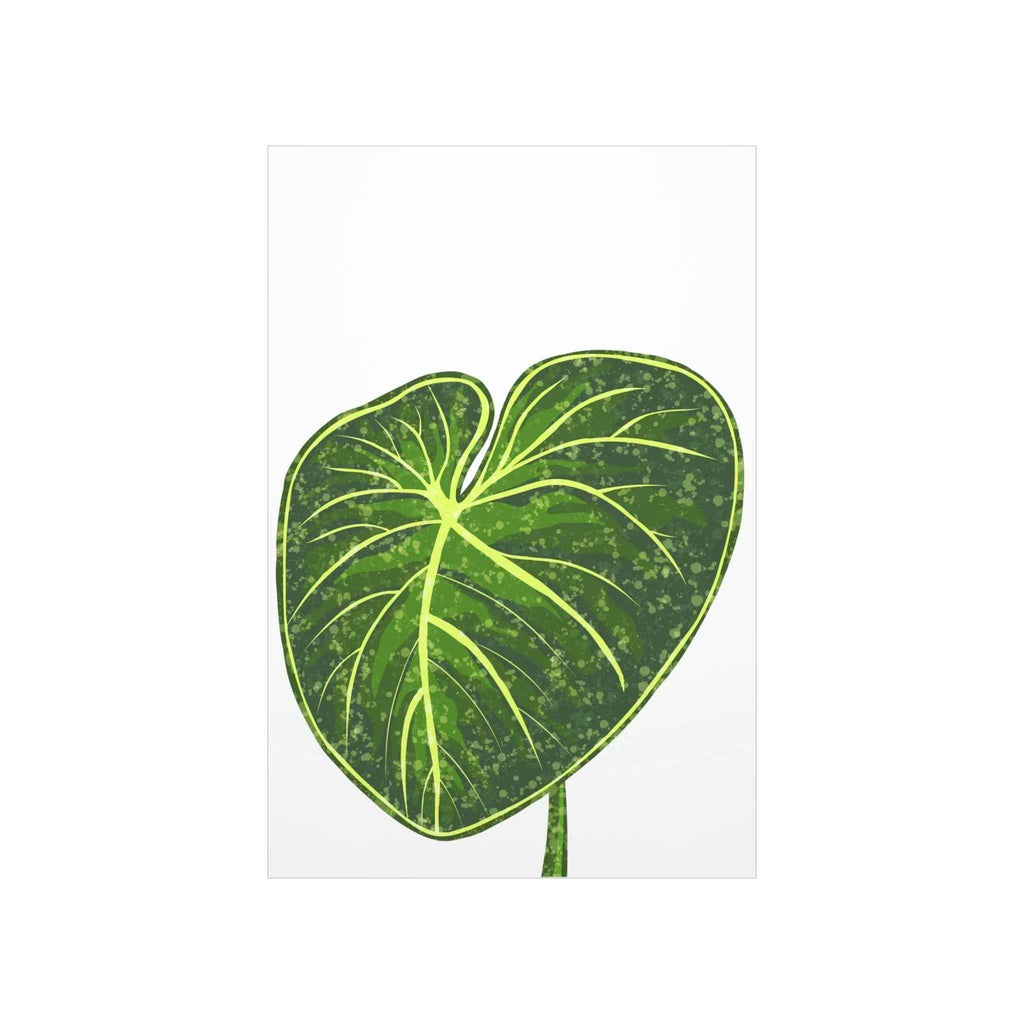 Philodendron Gloriosum Botanical Print – Unframed Wall Art, view 2