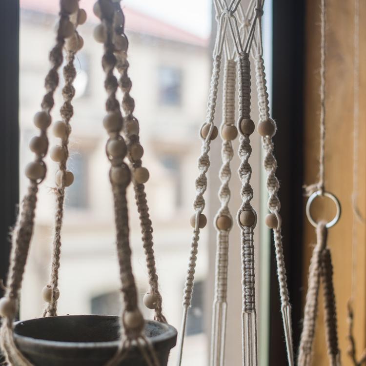 Cotton Hemp Rope Planter Hanger, view 9