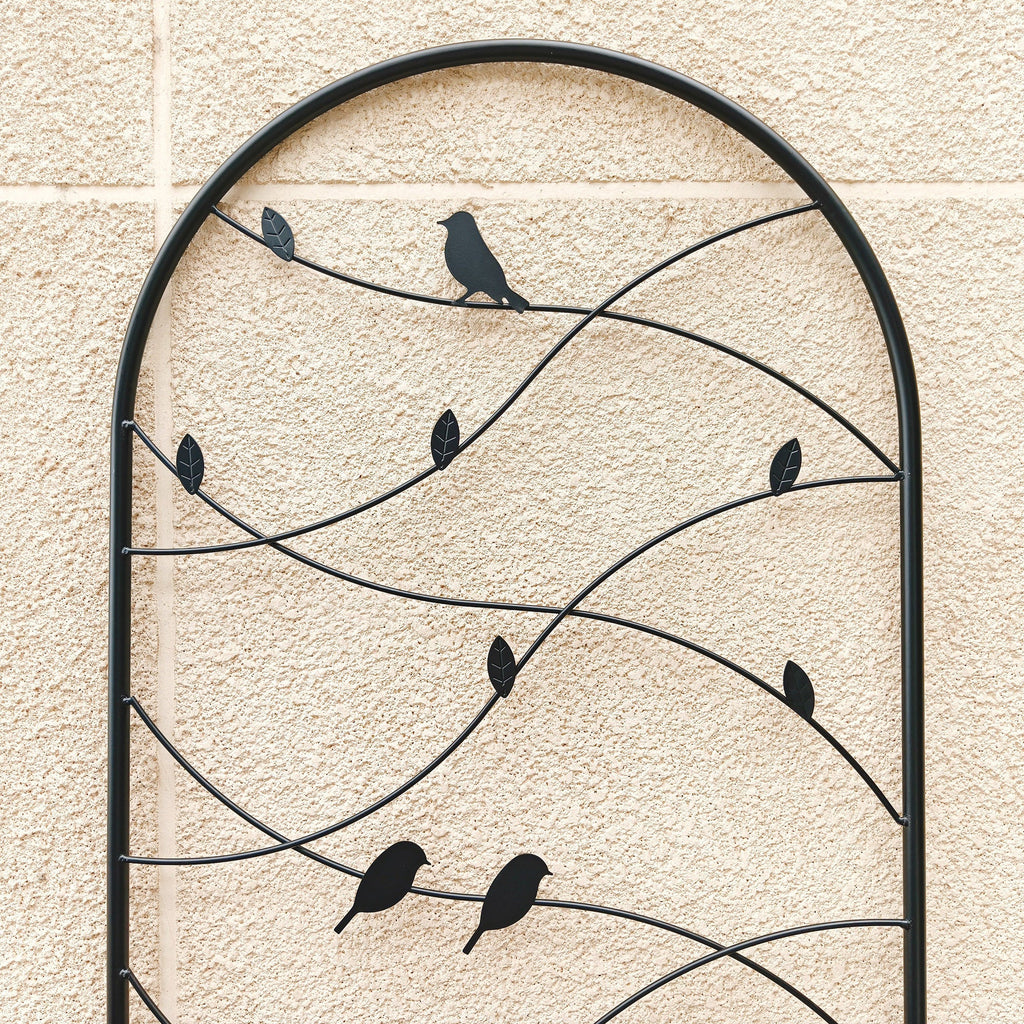 2 Pack Metal Garden Trellis 71" x 19.7" Rustproof Outdoor Plant Support, view 3
