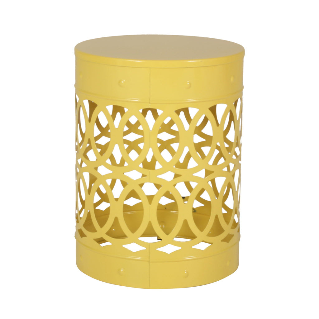Outdoor Metal Side Table Set of 2