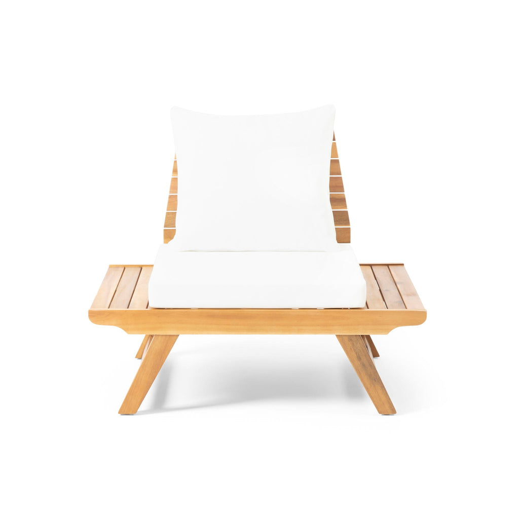Sedona Outdoor Club Chair With Slatted Design, view 2