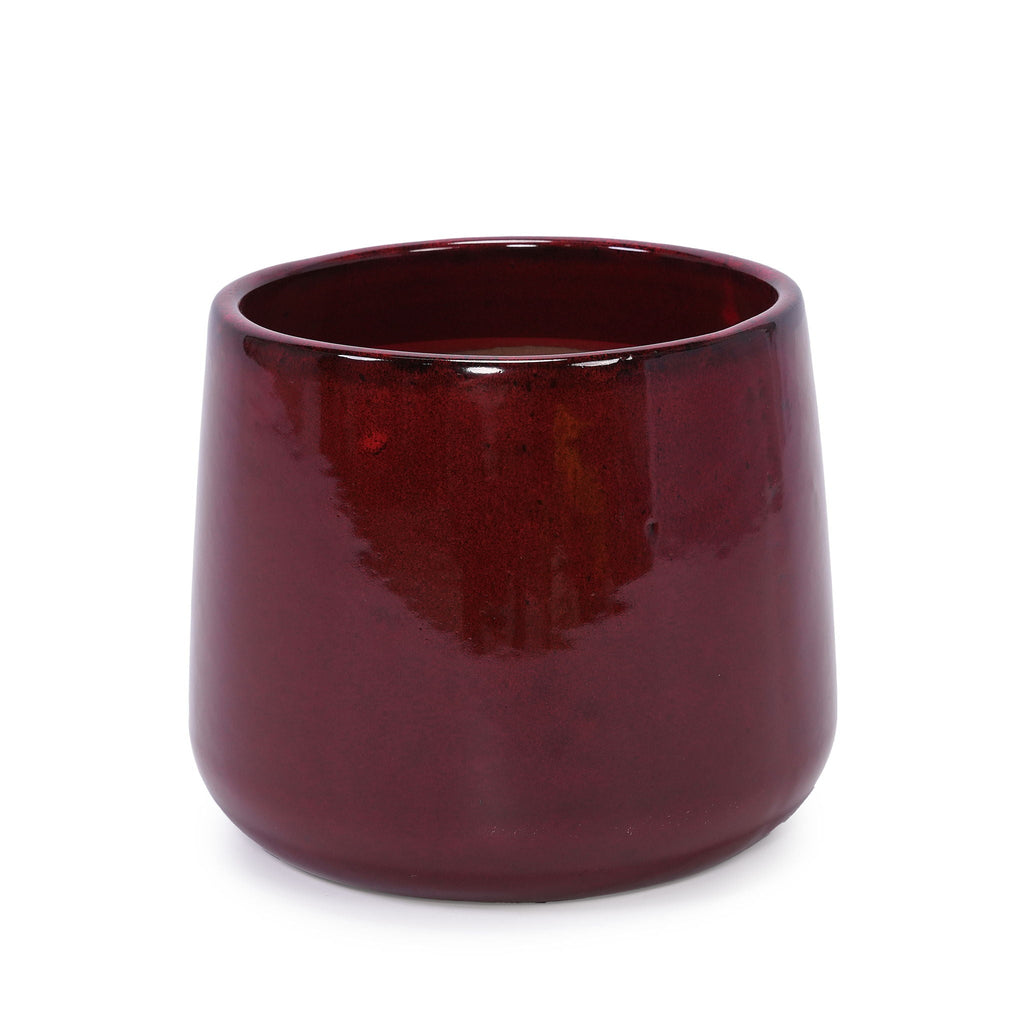 4 Pieces Planter Pot, Indoor Outdoor Flowerpot For Patio, Garden, Or Windowsills - Bean Paste Red, view 13