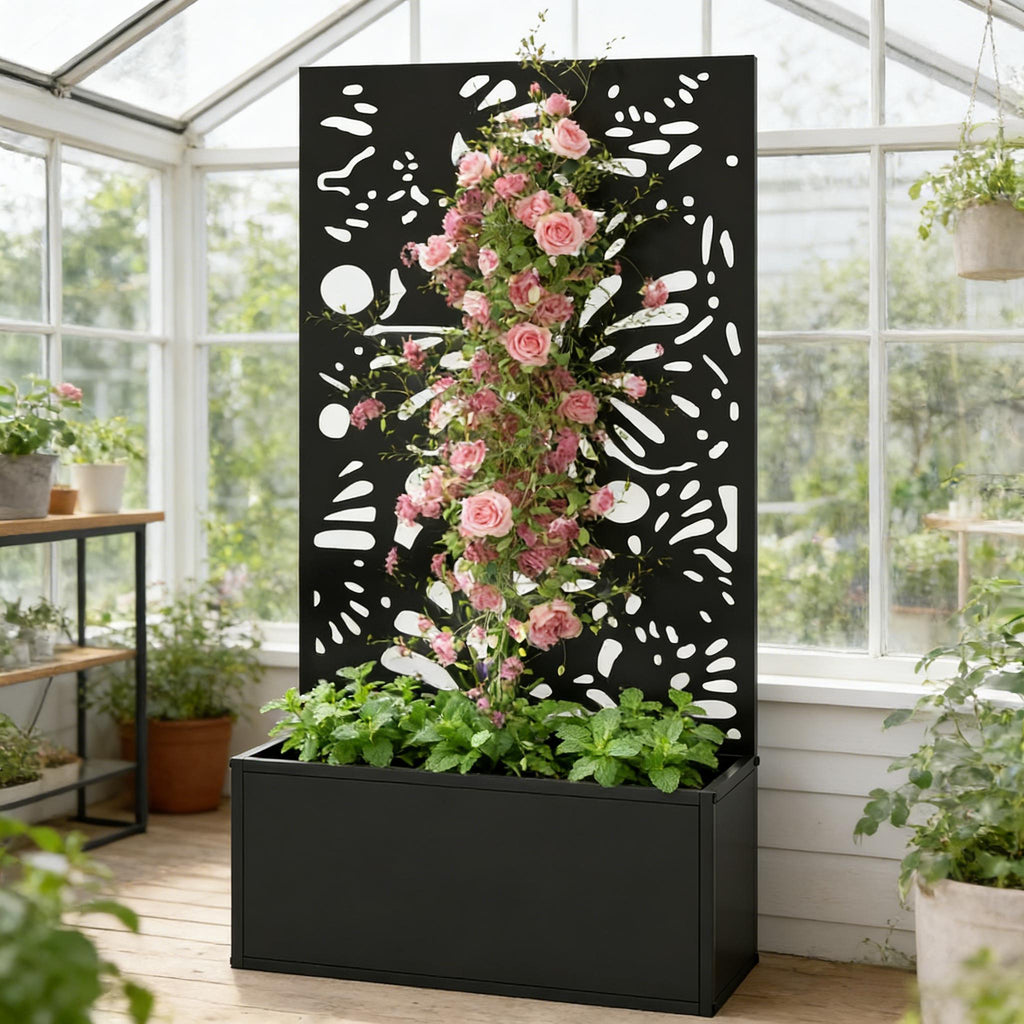 Stylish Plant Bed, Freestanding or Wall Mounted Plant Bed, view 6