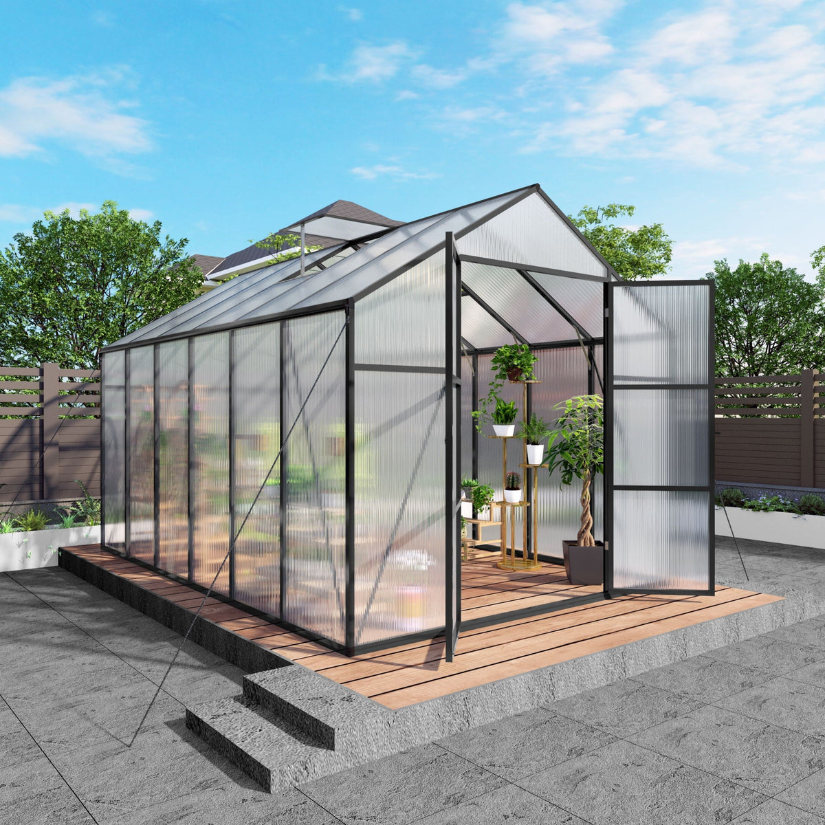 Gain Height Windproof All Season Outdoor Garden Shelter, view 10