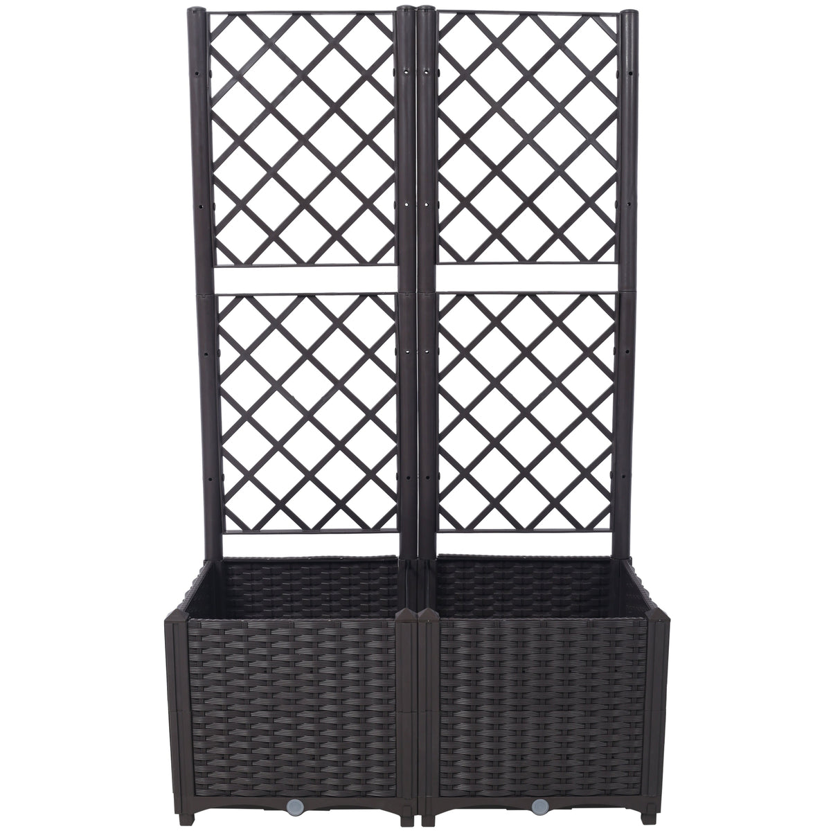Poly Rattan Garden Planter, view 2