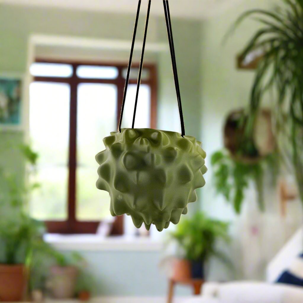 The Creature Orb Hanging Planter Pot With Drainage, view 12
