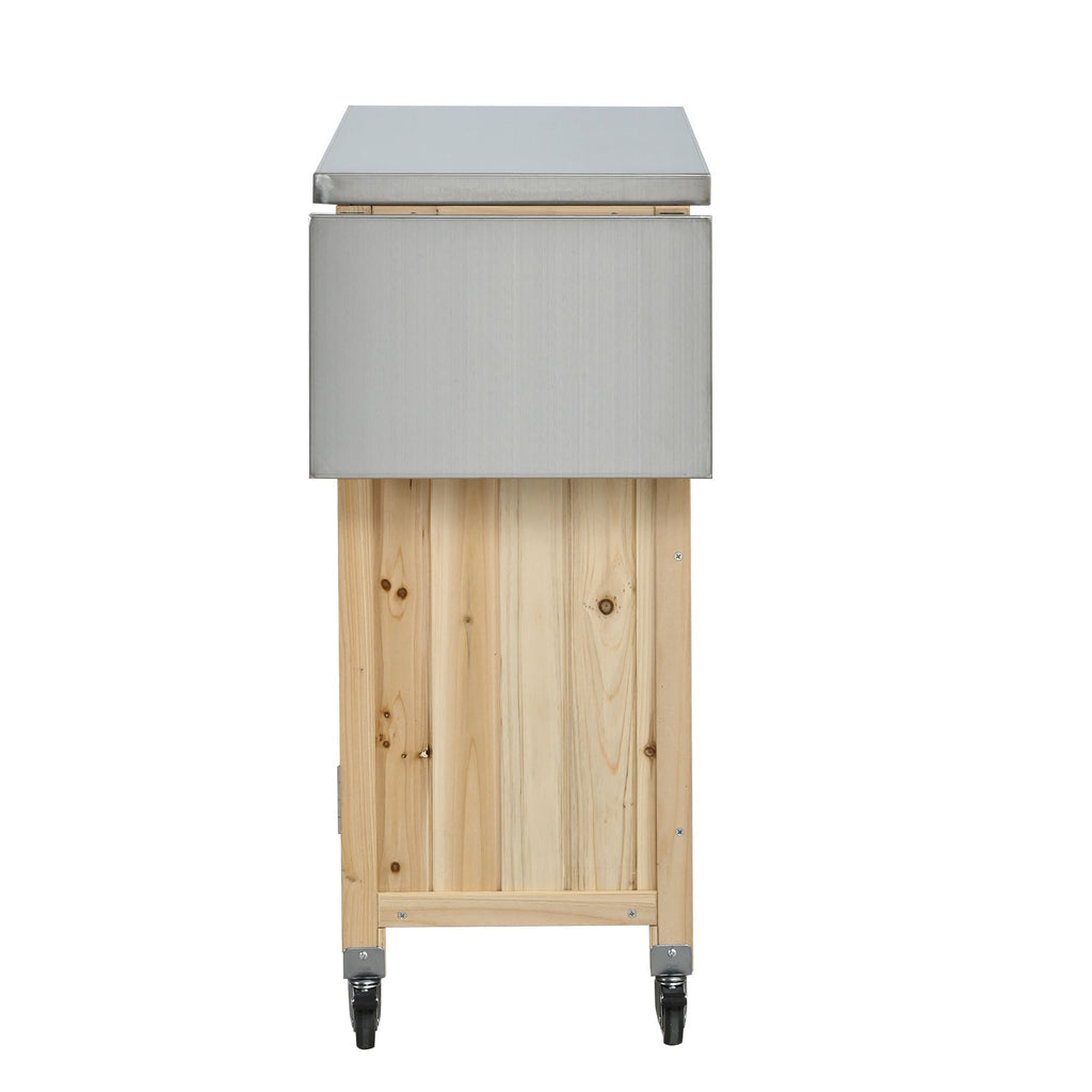 Foldable Outdoor Kitchen Island Patio Kitchen Island, view 13