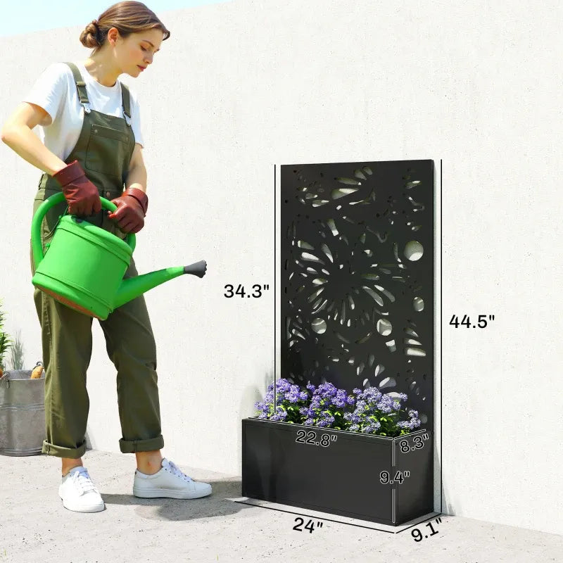 Stylish Plant Bed, Freestanding or Wall Mounted Plant Bed, view 5