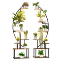 65.5" 7-tier plant stand with grow lights