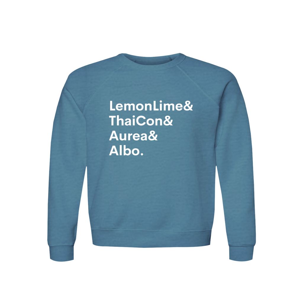 LemonLime, ThaiCon, Aurea & Albo Plant Lover Sweatshirt – Organic Cotton Raglan, view 7