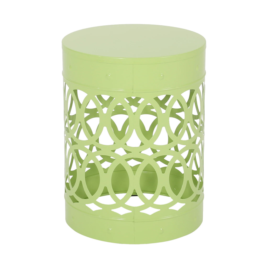 Outdoor Metal Side Table Set of 2