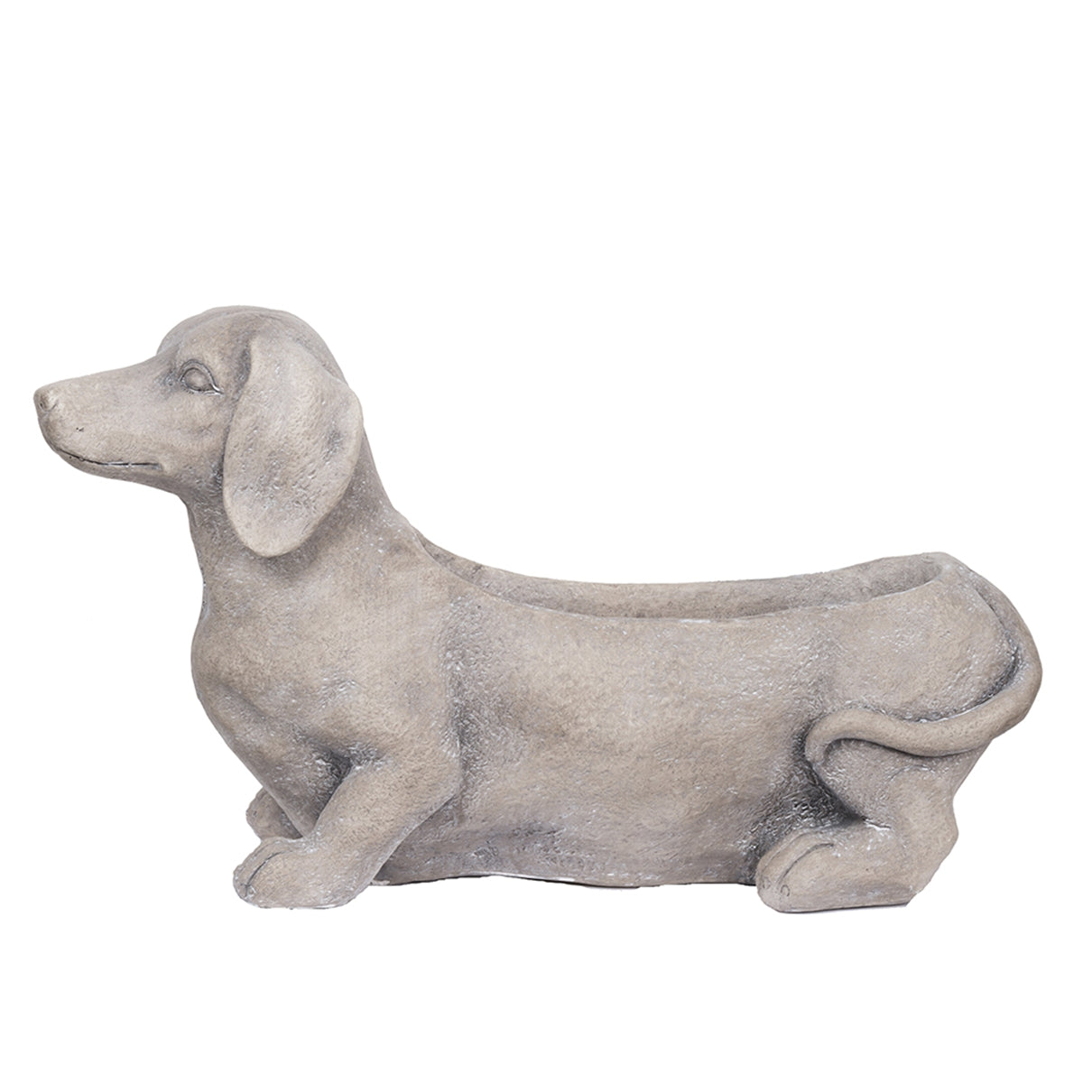 Manon Dog Planter Garden Decor with Durable Magnesium Oxide - Gray, view 3