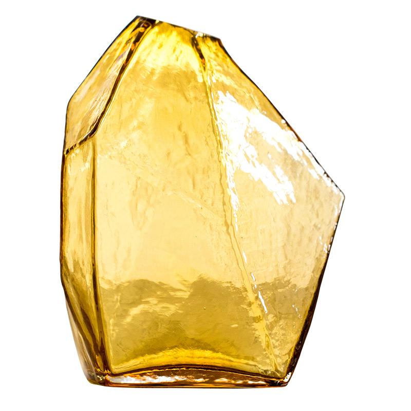 Glass Vase Hand Blown Glass Vase in Various Colors, view 5