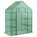 Portable 4 Tier Walk-in Plant Greenhouse with 8 Shelves, view 3