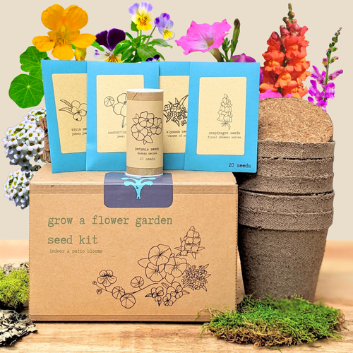 "Grow a Flower Garden" Indoor Blooms Seed Kit