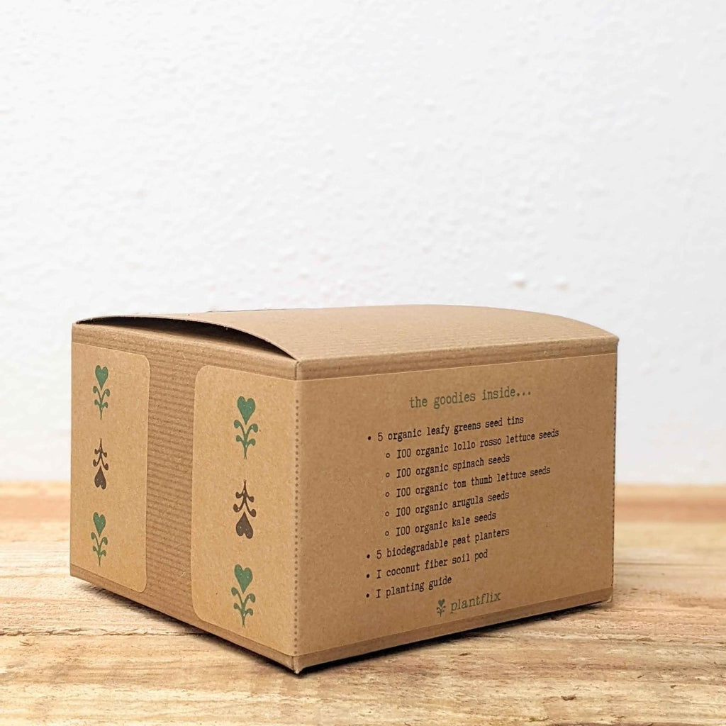 "Grow a Veggie Garden" Leafy Greens Seed Kit, view 4