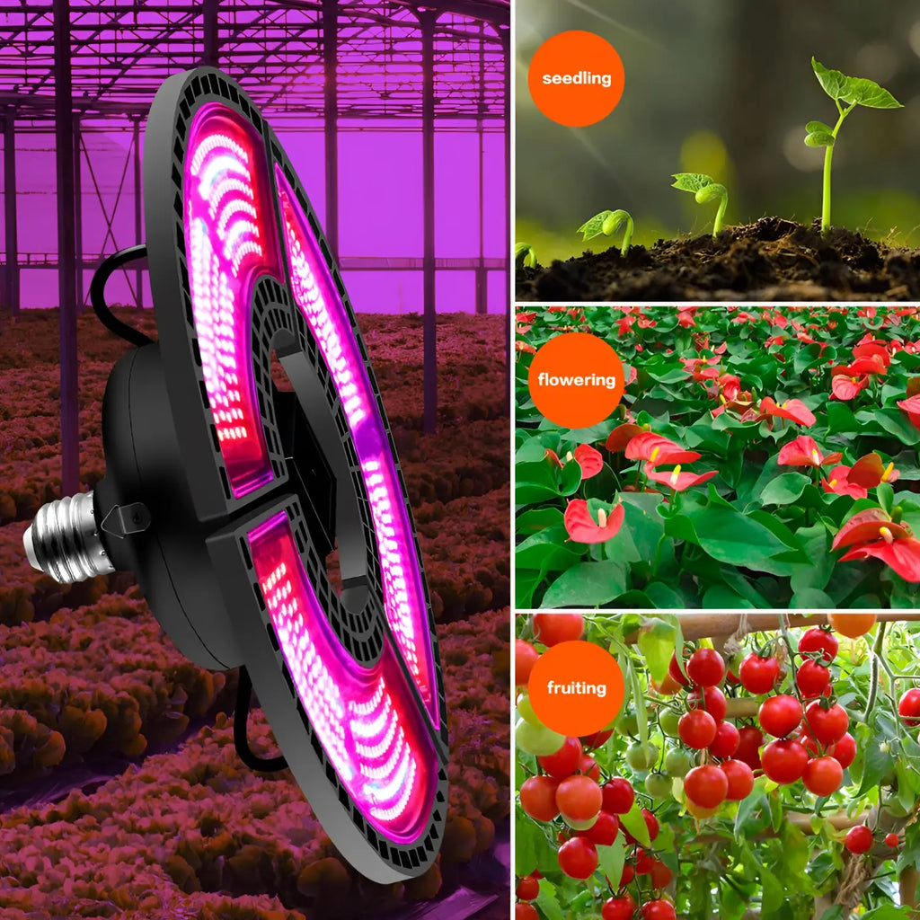 Grow Light LED with Red and Blue Spectrum for Plants, view 2