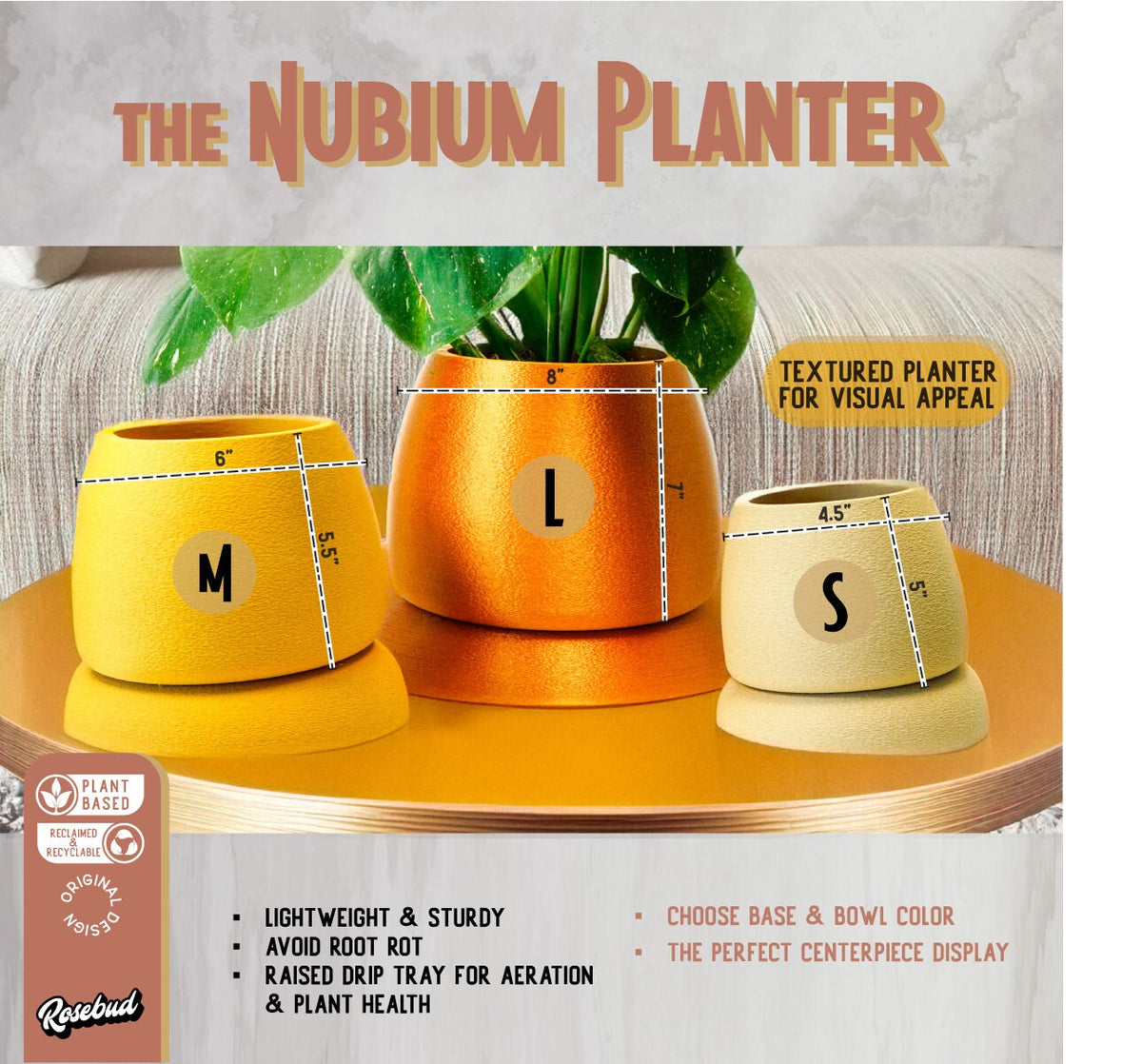 Nubium Planter, view 4