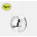 Disco Ball Hanging Planters, view 2