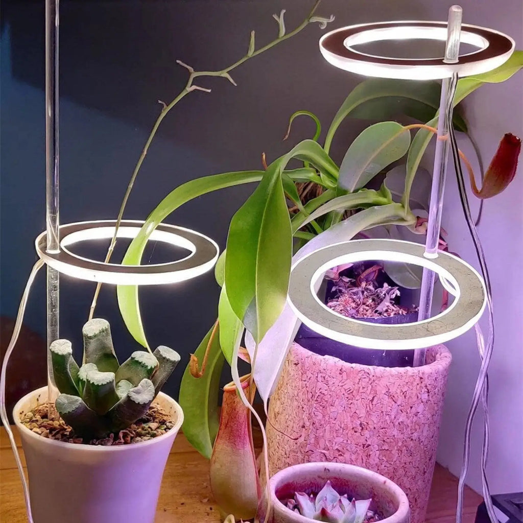 LED Grow Light Full Spectrum Angel Ring USB Lamp for Indoor Plants, view 2