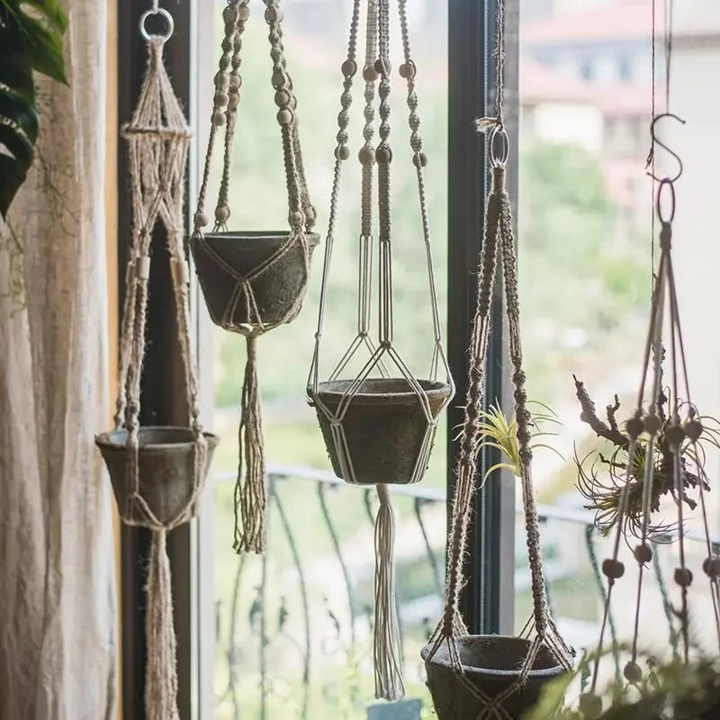 Cotton Hemp Rope Planter Hanger, view 12