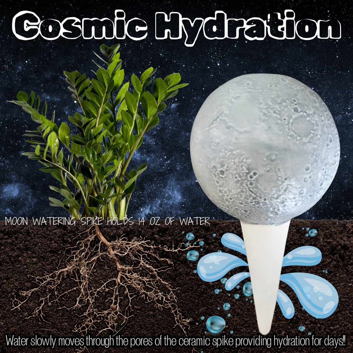 Moon Plant Watering Spike, view 8