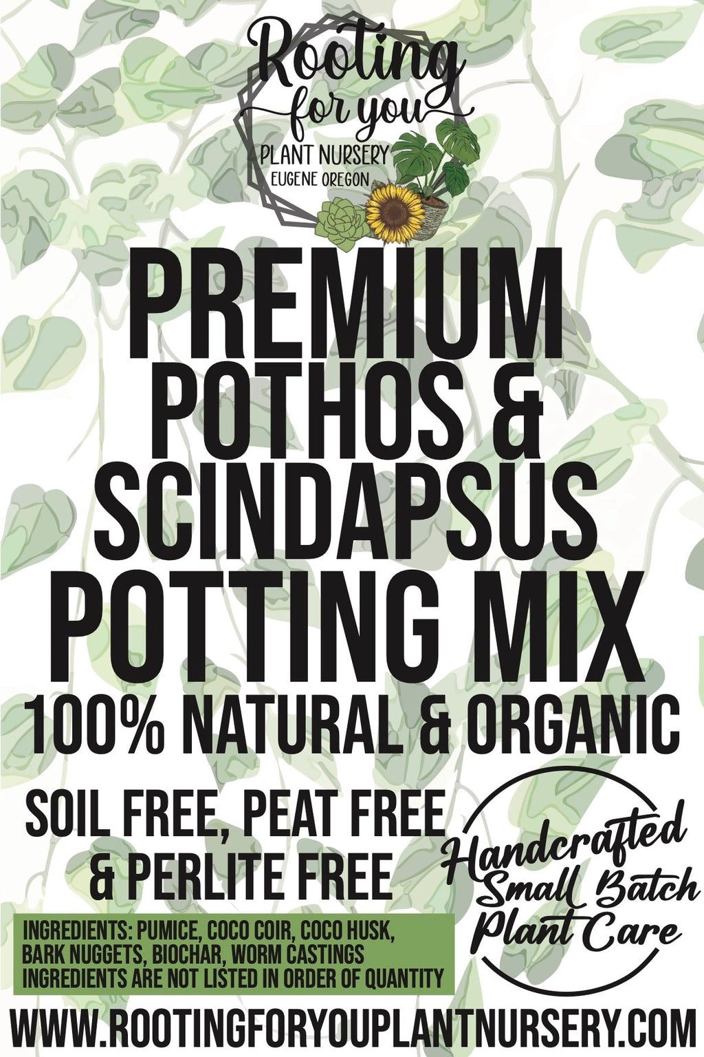 Pothos & Scindapsus Premium Potting Mix, view 2