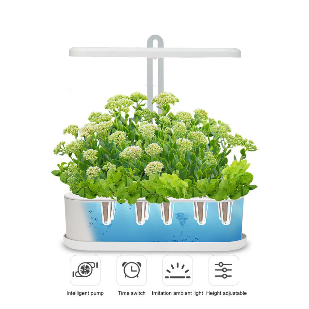 Smart Hydroponic Full Spectrum Grow Light for Plants, view 4