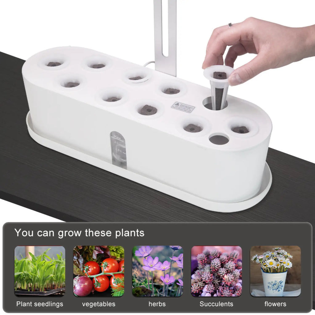 Smart Hydroponic Full Spectrum Grow Light for Plants, view 3