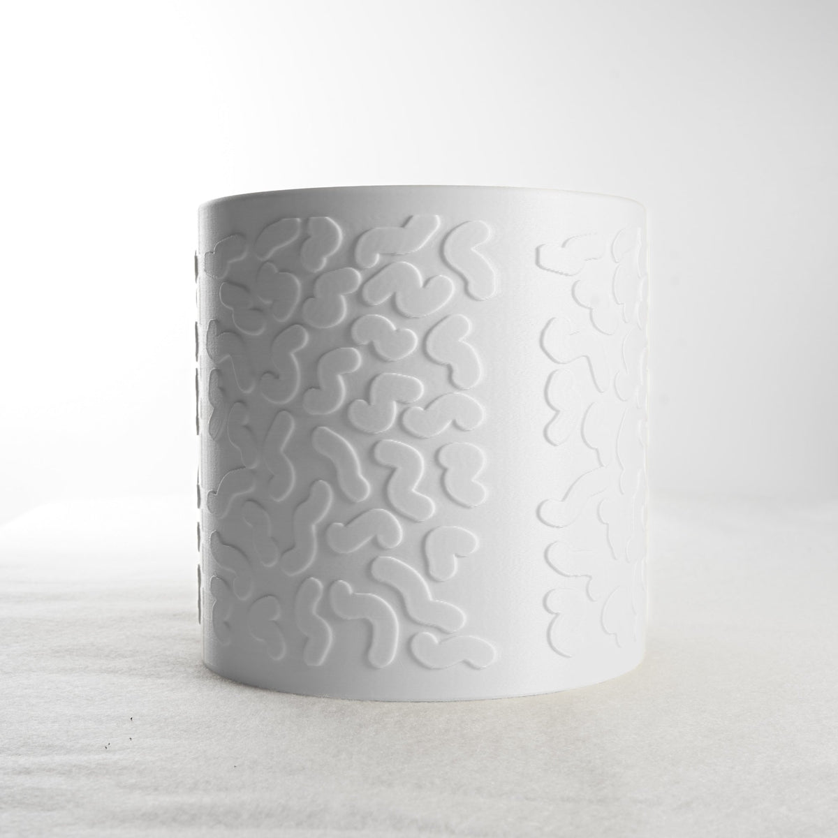 Tiny Squiggle Cheetah Planter Pot, With Drainage & Drip Tray, view 9
